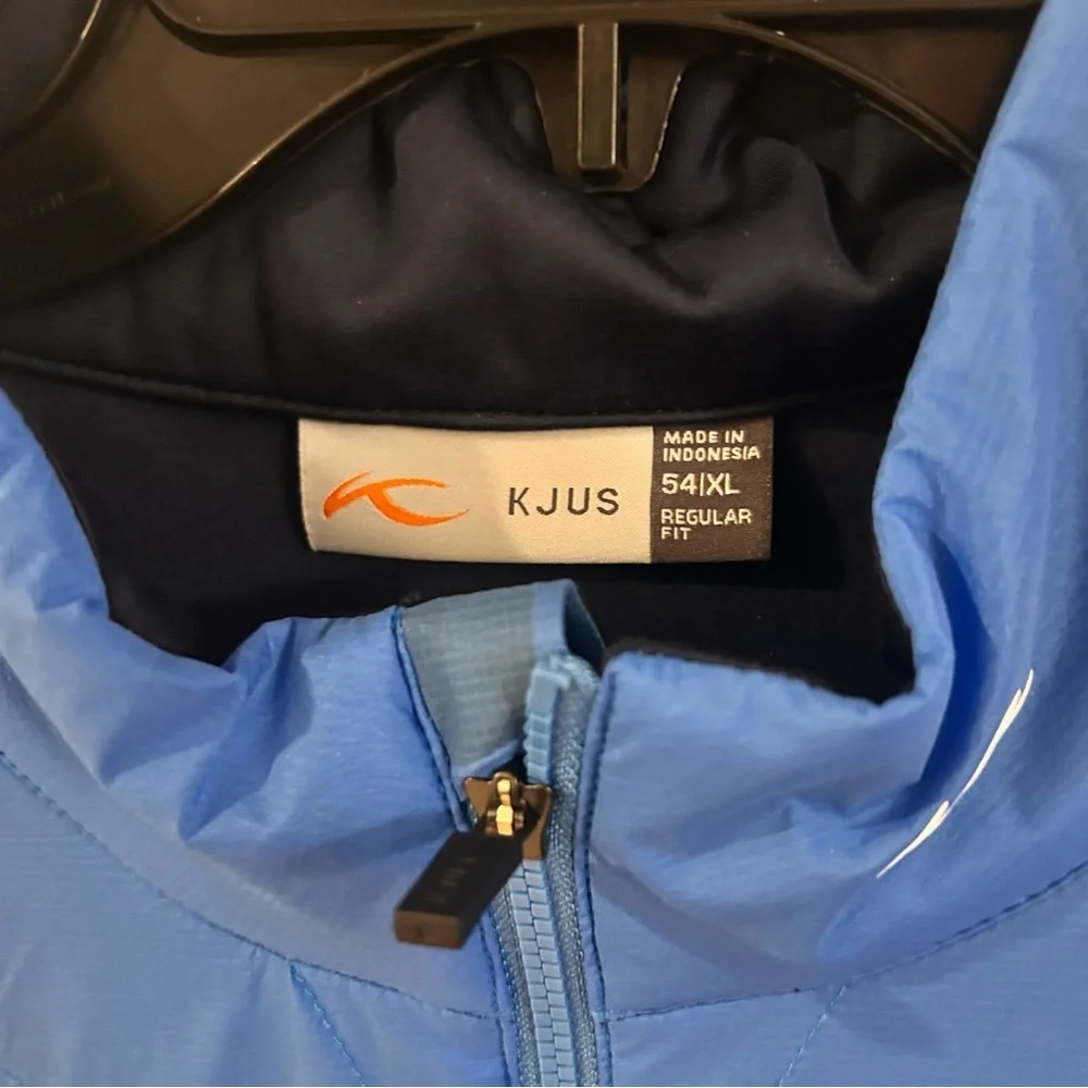 Kjus Mens Retention Jacket Two Tone Blue size XL- Oakmont Country Club